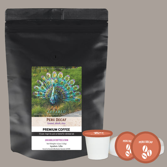 Peru Decaf 12ct-Individual Use Cups